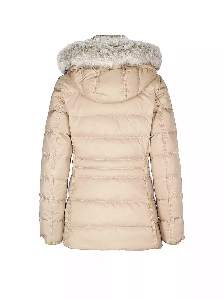 TOMMY HILFIGER | Daunenjacke '" TH Ess Tyra Down " | beige