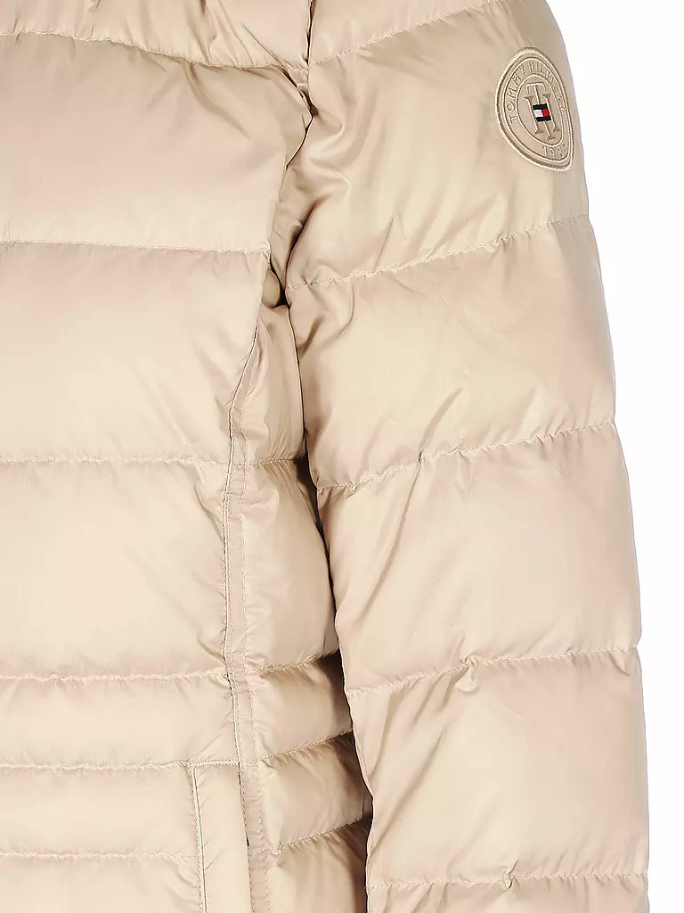 TOMMY HILFIGER | Daunenjacke '" TH Ess Tyra Down " | beige