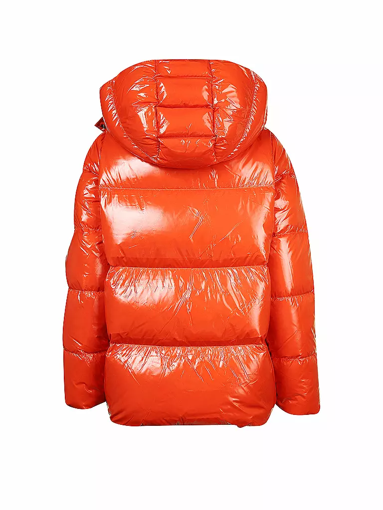 TOMMY HILFIGER | Daunenjacke "Glossy" | orange