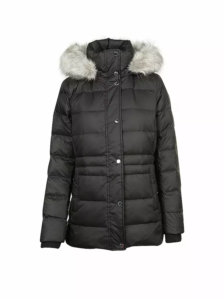 TOMMY HILFIGER | Daunenjacke "New Tyra" | schwarz