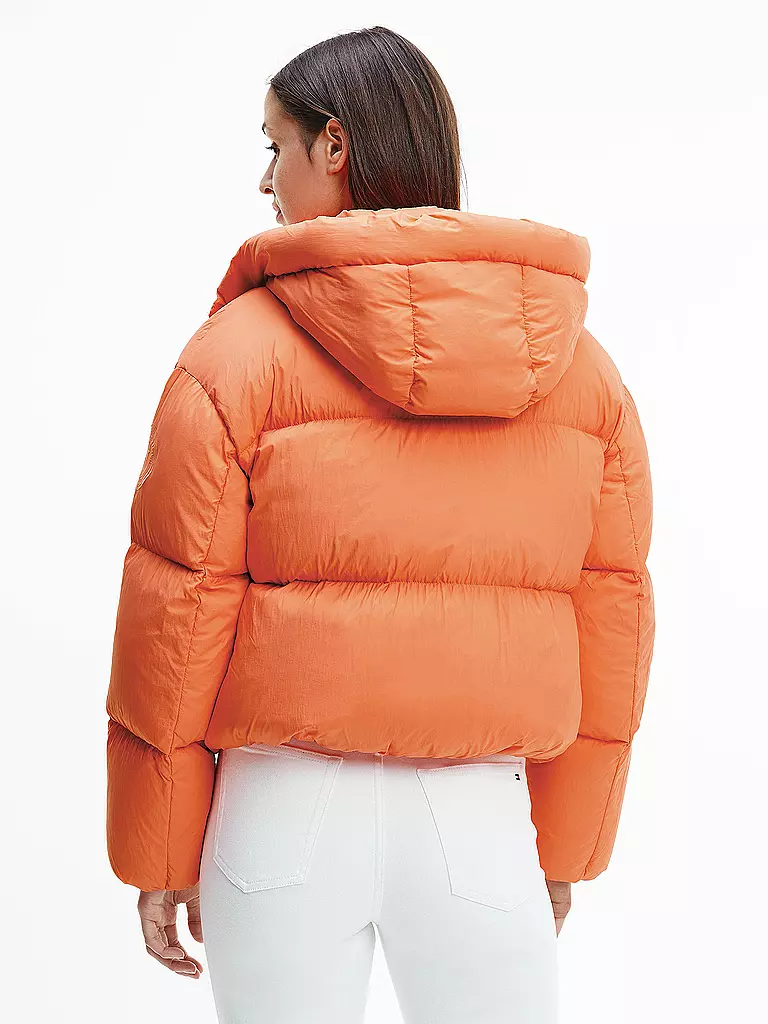 TOMMY HILFIGER | Daunenjacke  | orange