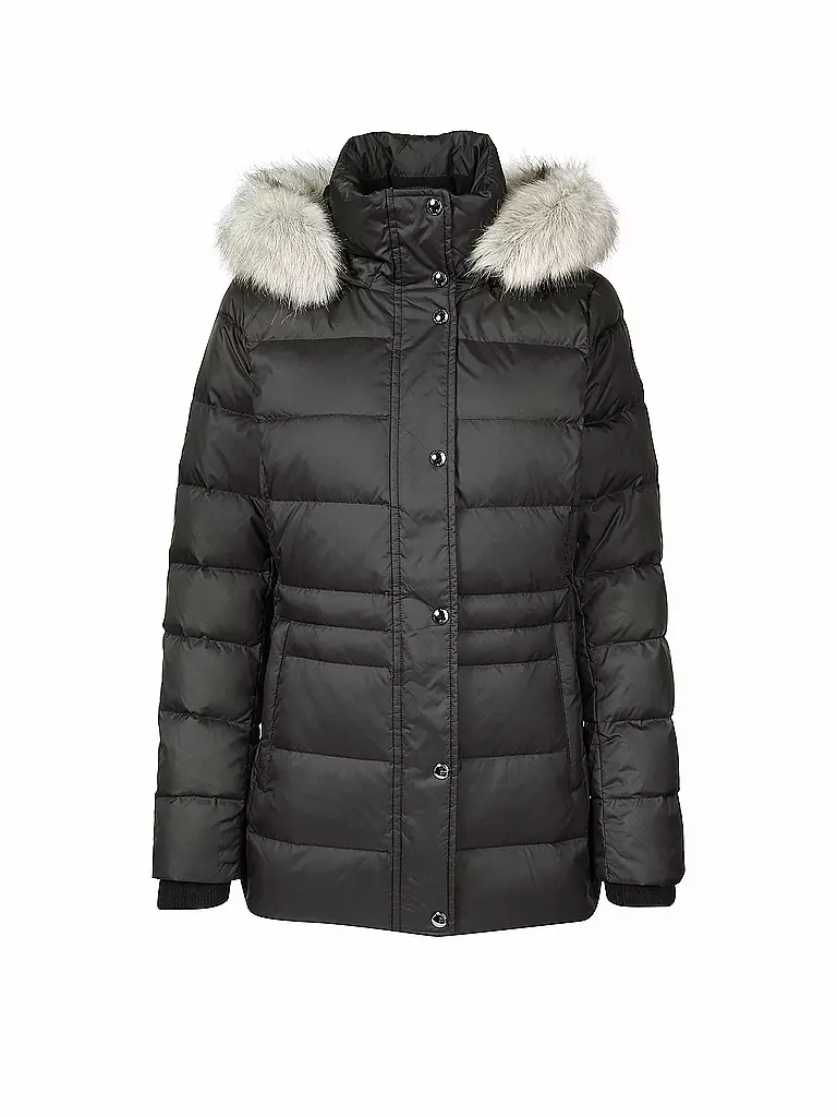 TOMMY HILFIGER | Daunenjacke Essential Tyra | schwarz