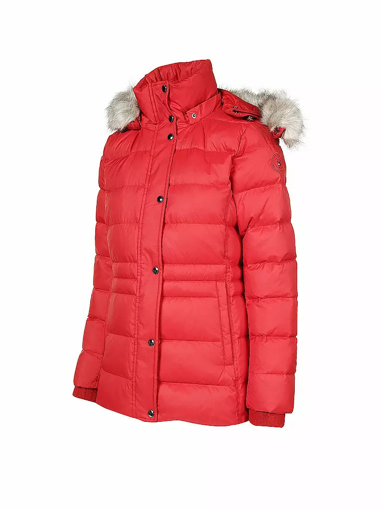 TOMMY HILFIGER | Daunenjacke Essential Tyra | rot