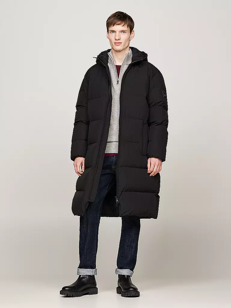 TOMMY HILFIGER | Daunenparka  | schwarz