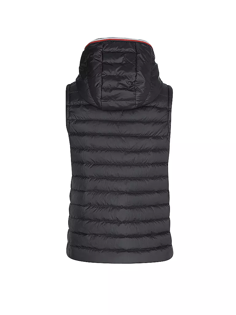 TOMMY HILFIGER | Daunensteppgilet  | schwarz