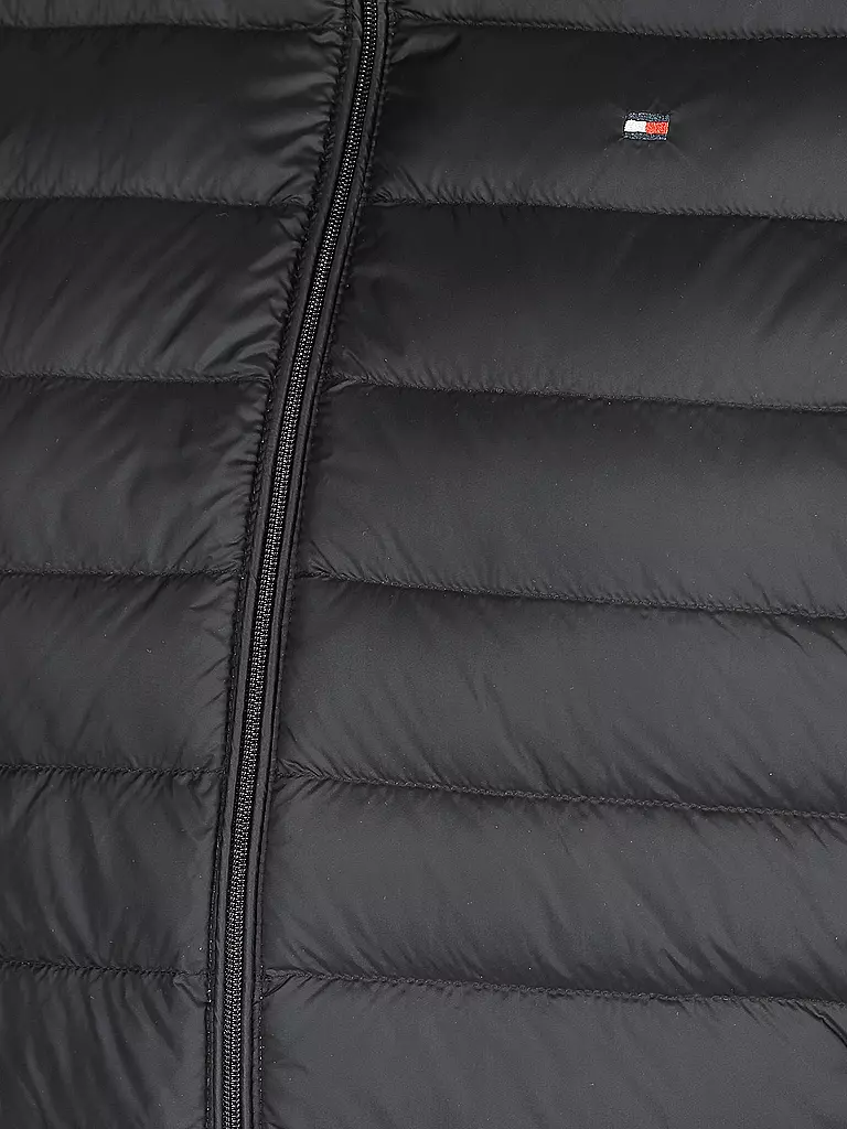 TOMMY HILFIGER | Daunensteppgilet  | schwarz