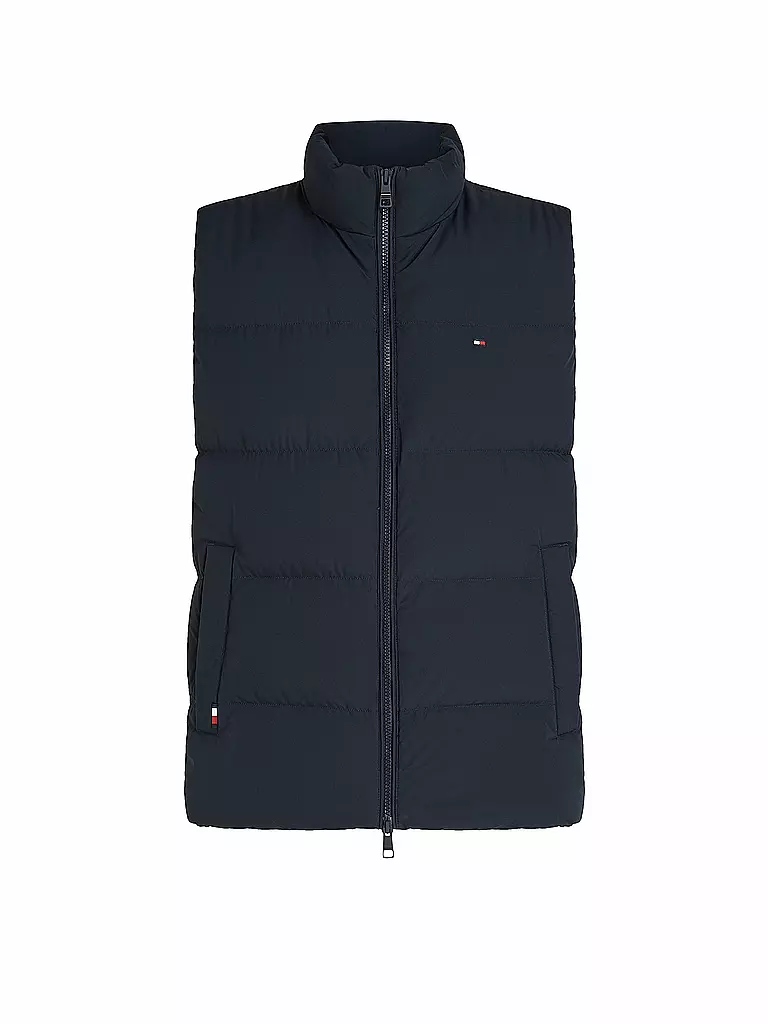 TOMMY HILFIGER | Daunensteppgilet | blau