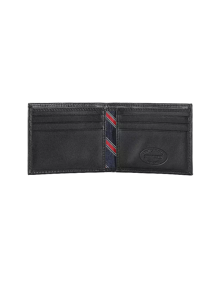 TOMMY HILFIGER | Geldbörse ETON MINI  | schwarz