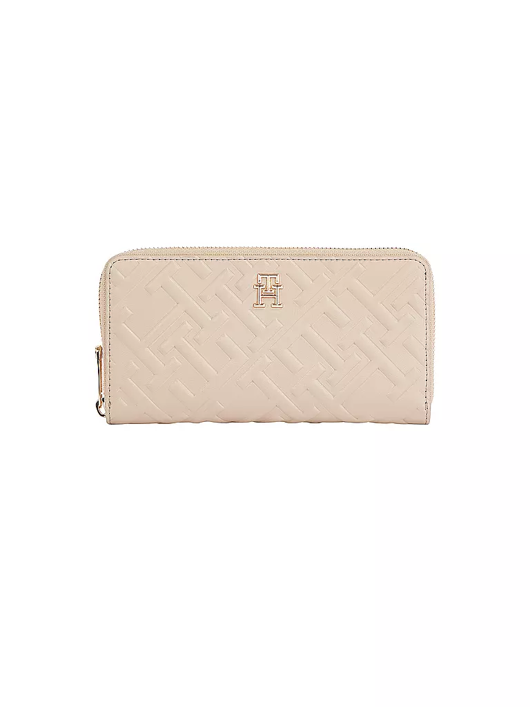 TOMMY HILFIGER | Geldbörse ICONIC Large | beige