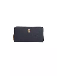 TOMMY HILFIGER | Geldbörse TH EMBLEM Large | dunkelblau