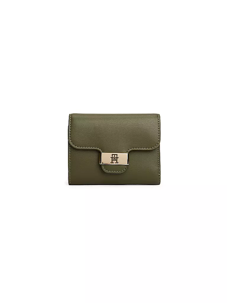 TOMMY HILFIGER | Geldbörse TH HERITAGE | Olive