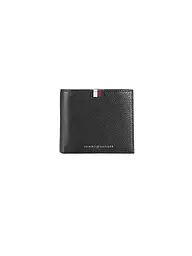 TOMMY HILFIGER | Geldbörse TH PREM LEA | schwarz