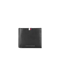 TOMMY HILFIGER | Geldbörse TH PREM LEA | schwarz