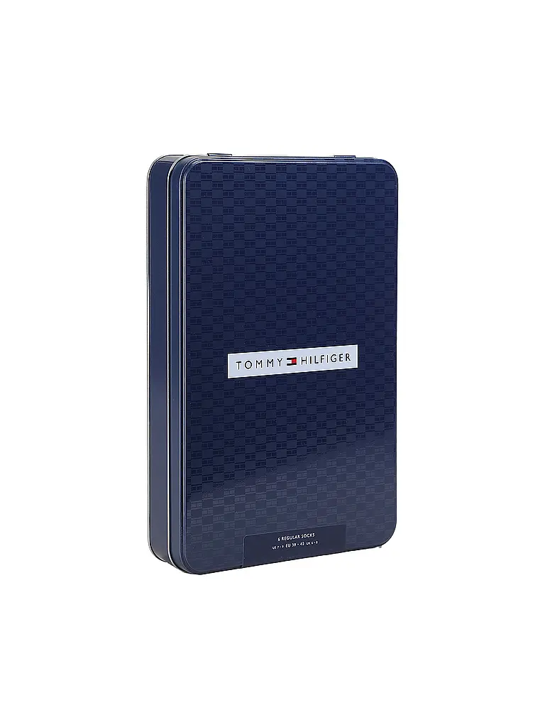 TOMMY HILFIGER | Geschenkeset 6er Pkg. Socken Navy  | Blau