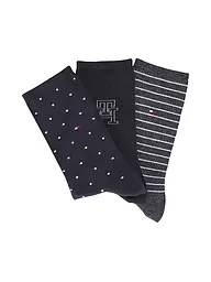 TOMMY HILFIGER | Geschenkeset Socken 3er Pkg. navy | Dunkelblau