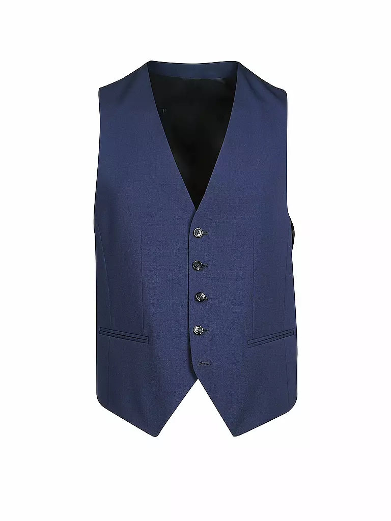 TOMMY HILFIGER | Gilet Slim-Fit "Wes - TH Flex" | blau