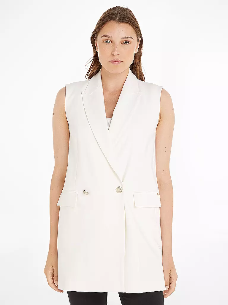 TOMMY HILFIGER | Gilet | weiss