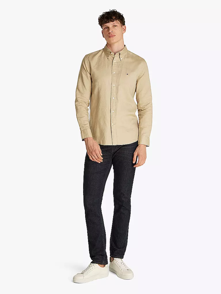 TOMMY HILFIGER | Hemd  | beige
