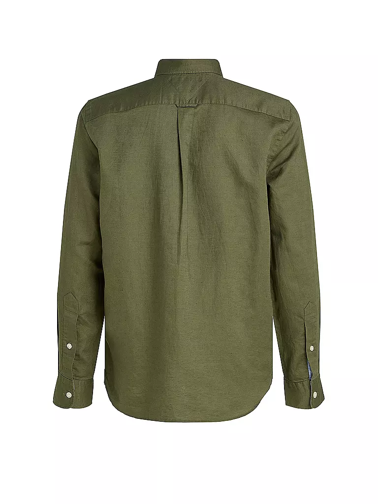 TOMMY HILFIGER | Hemd  | olive