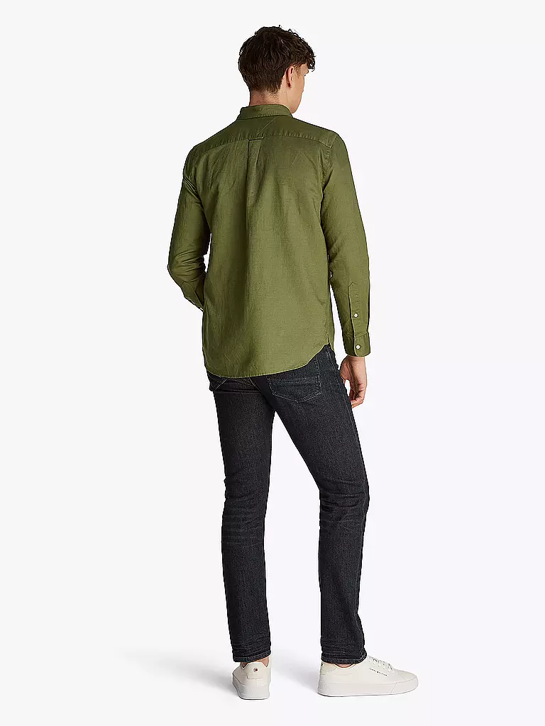 TOMMY HILFIGER | Hemd  | olive