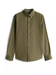 TOMMY HILFIGER | Hemd Regular Fit  | olive