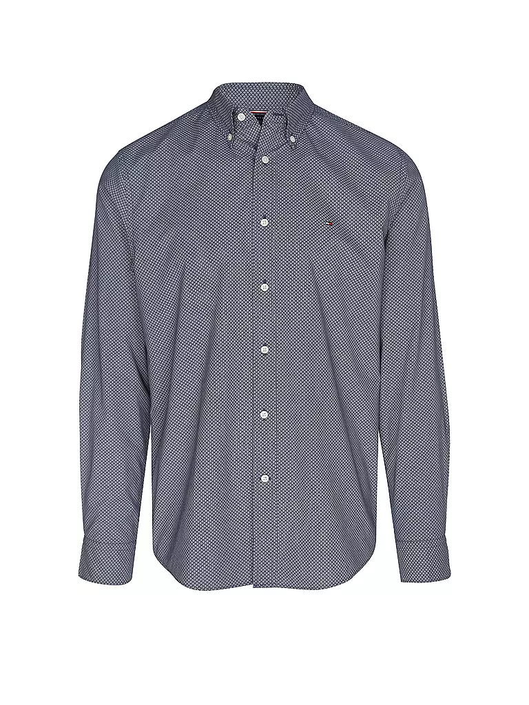 TOMMY HILFIGER | Hemd Regular Fit  | dunkelblau