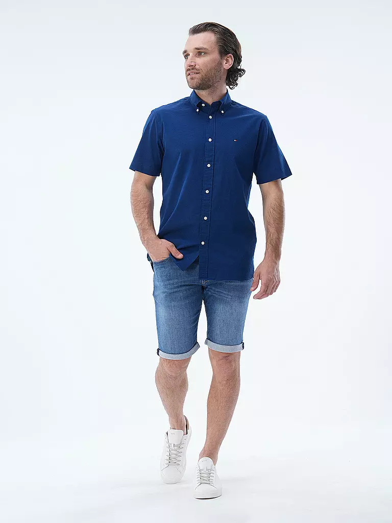 TOMMY HILFIGER | Hemd Regular Fit  | blau