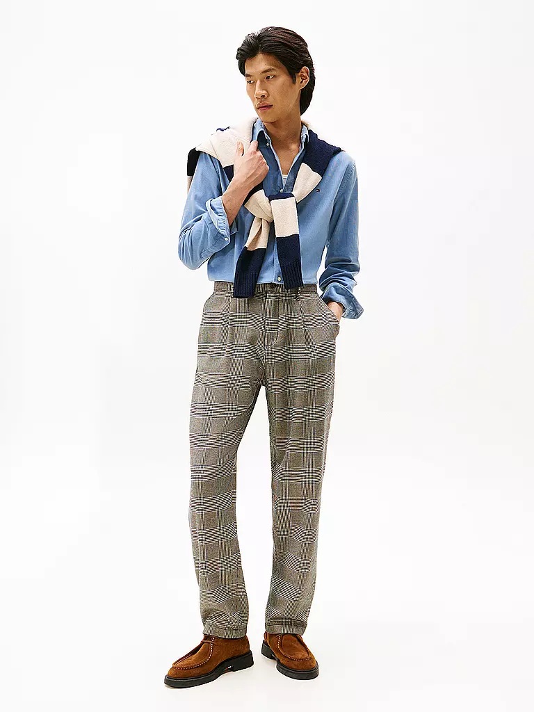 TOMMY HILFIGER | Hemd Regular Fit  | blau