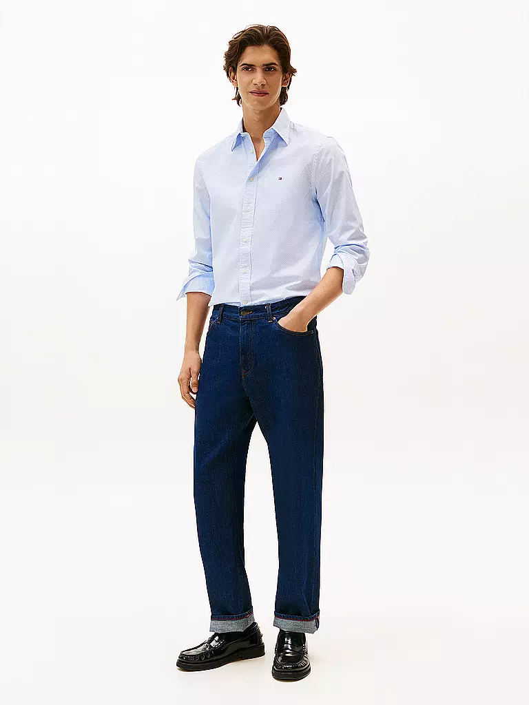 TOMMY HILFIGER | Hemd Regular Fit  | hellblau