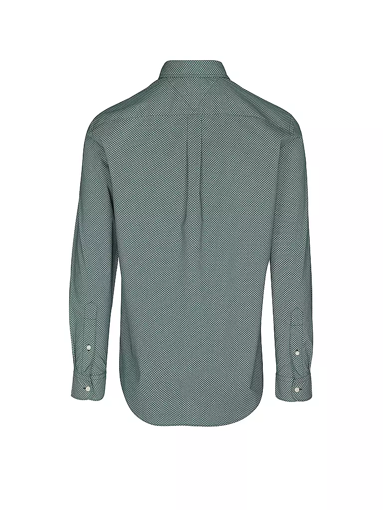 TOMMY HILFIGER | Hemd Regular Fit  | dunkelgrün