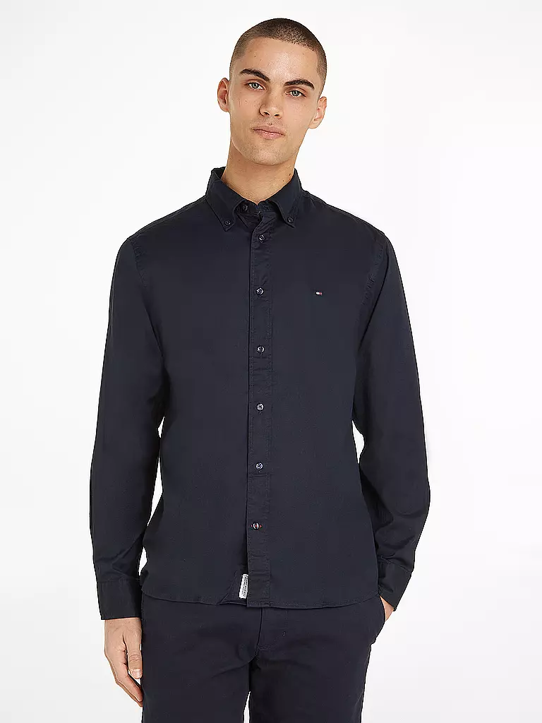 TOMMY HILFIGER | Hemd Regular Fit  | blau
