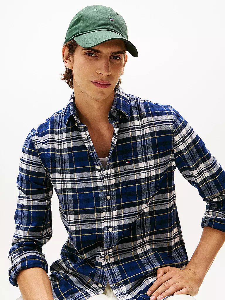 TOMMY HILFIGER | Hemd Regular Fit  | blau