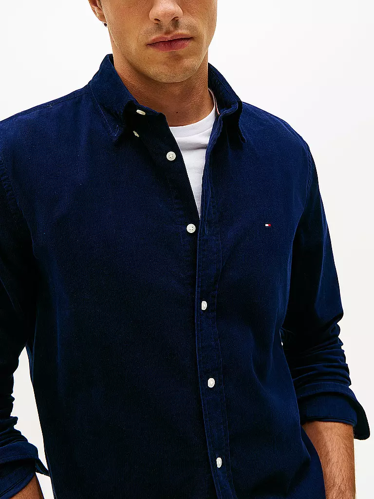 TOMMY HILFIGER | Hemd Regular Fit  | blau
