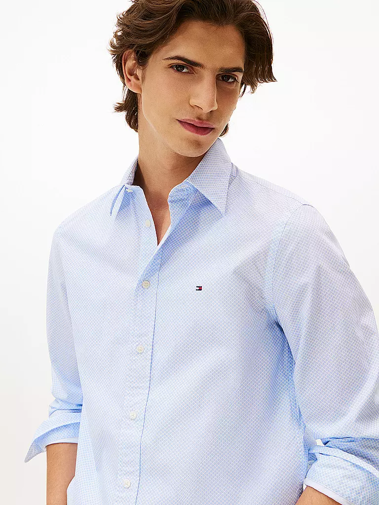 TOMMY HILFIGER | Hemd Regular Fit  | hellblau