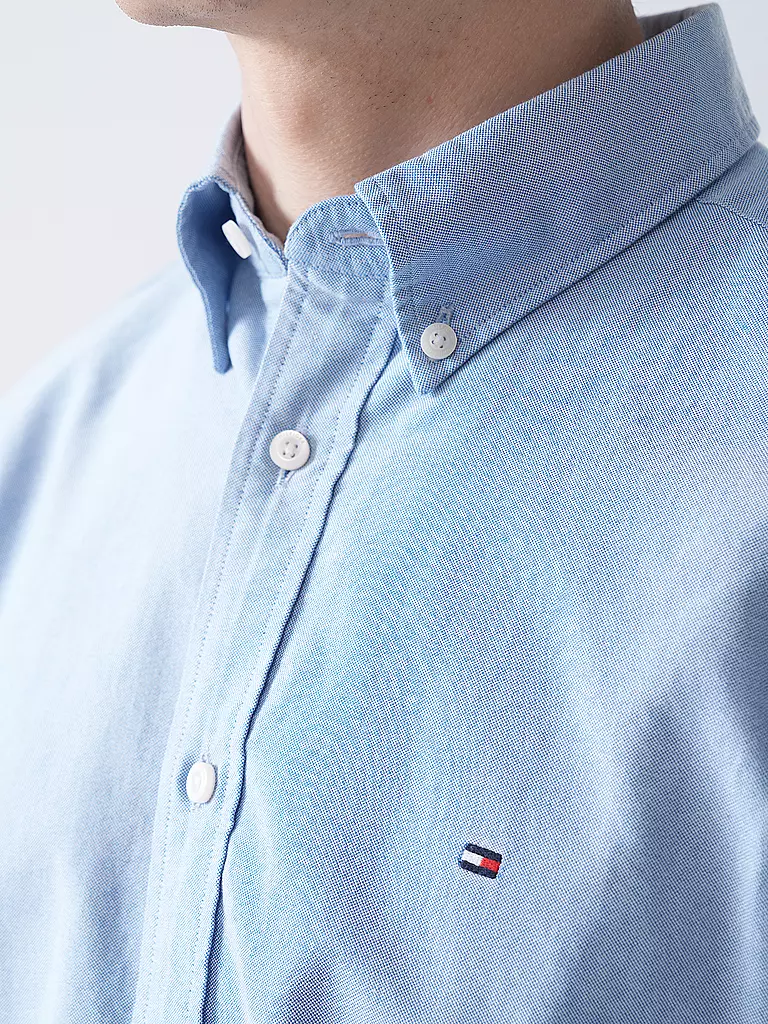 TOMMY HILFIGER | Hemd Regular Fit  | hellblau