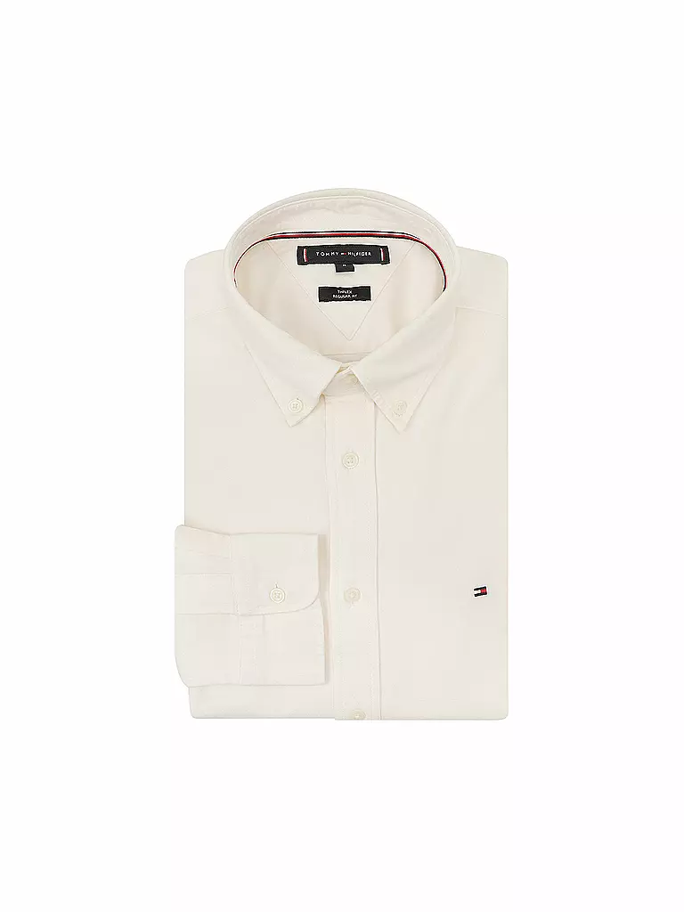 TOMMY HILFIGER | Hemd Regular Fit | creme