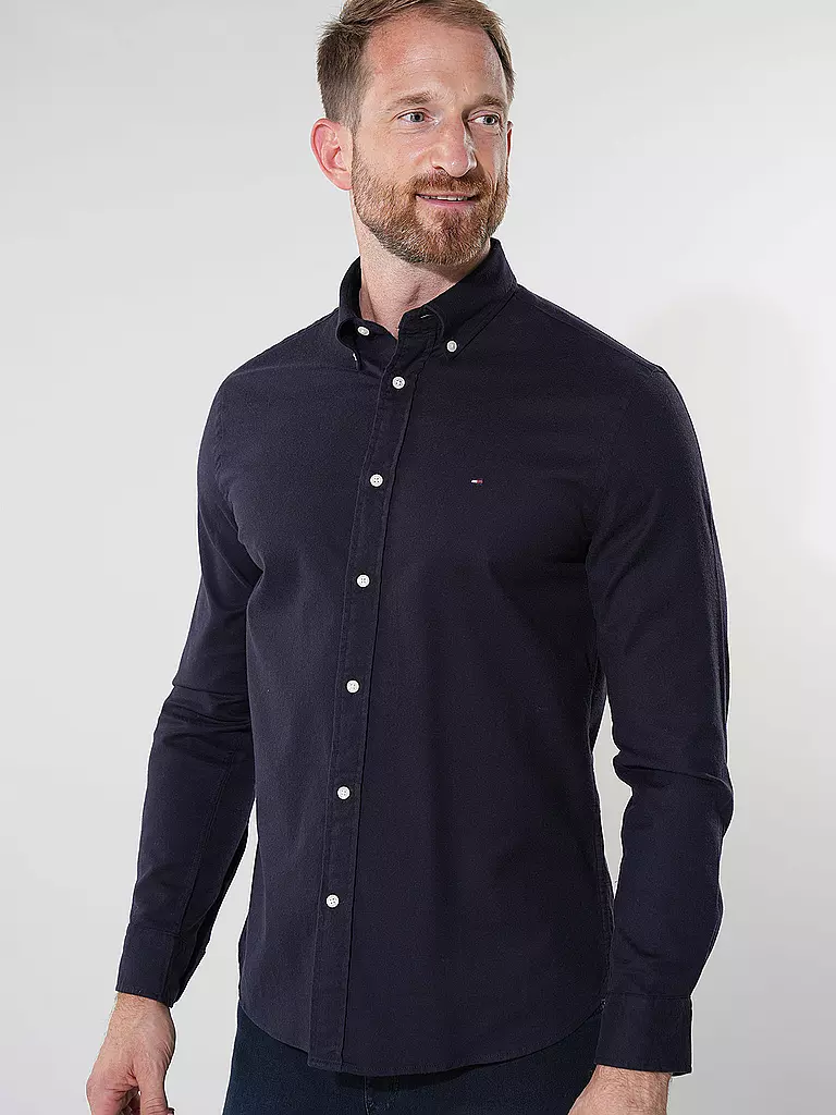 TOMMY HILFIGER | Hemd Regular Fit | blau