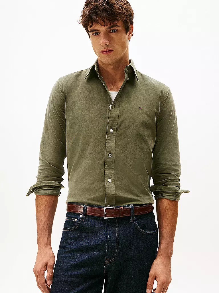 TOMMY HILFIGER | Hemd Regular Fit | blau