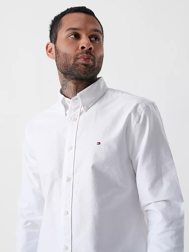 TOMMY HILFIGER | Hemd Regular Fit | hellblau