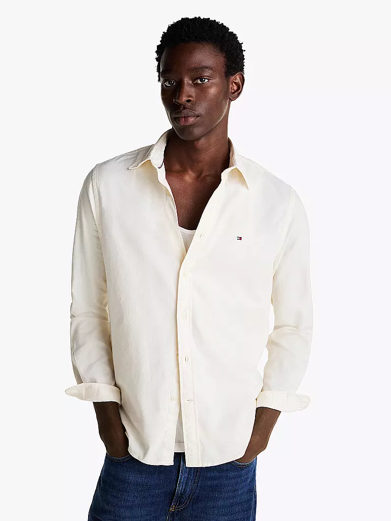 TOMMY HILFIGER | Hemd Regular Fit | camel