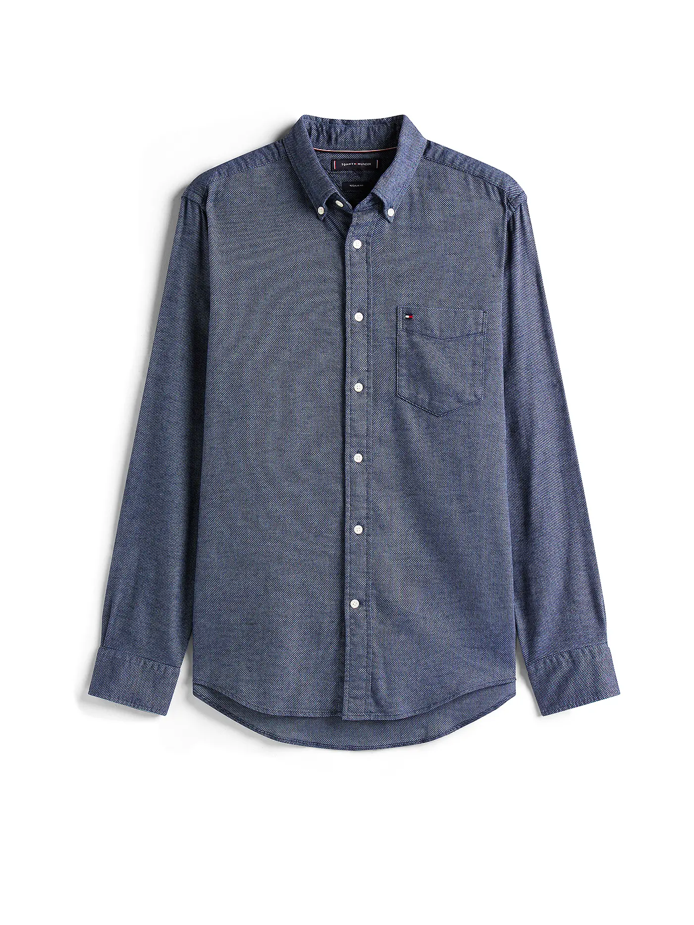TOMMY HILFIGER | Hemd Slim Fit  | blau