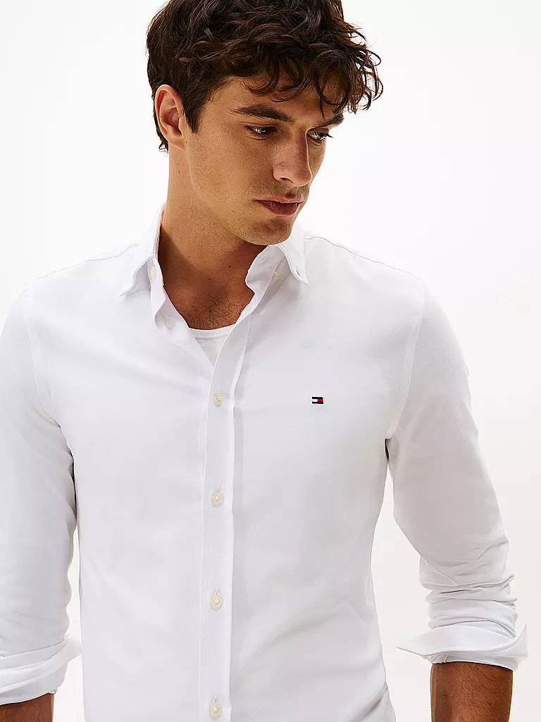 TOMMY HILFIGER | Hemd Slim Fit | dunkelblau