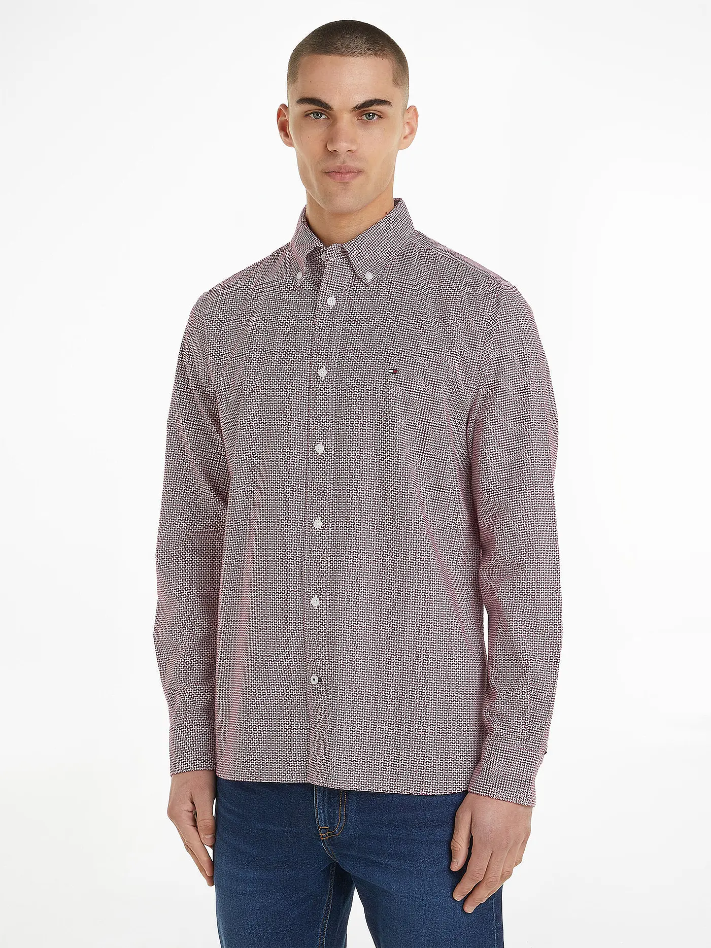 TOMMY HILFIGER | Hemd | rot