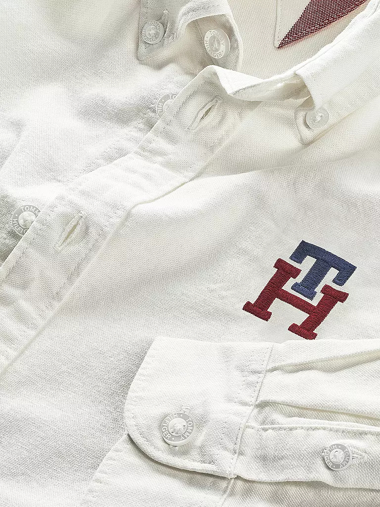 TOMMY HILFIGER | Hemd-Regular Fit | weiss