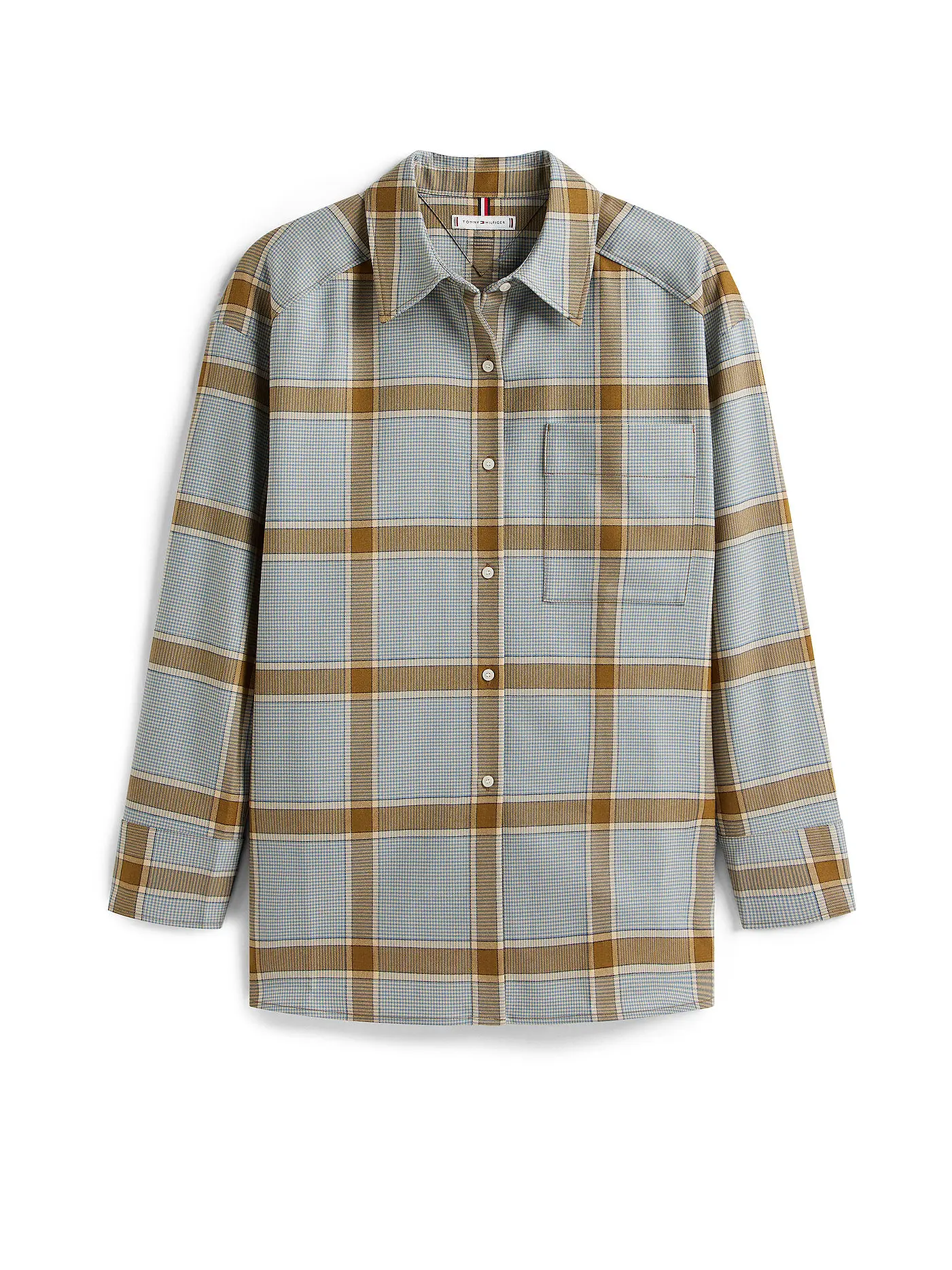 TOMMY HILFIGER | Hemdbluse  | hellblau