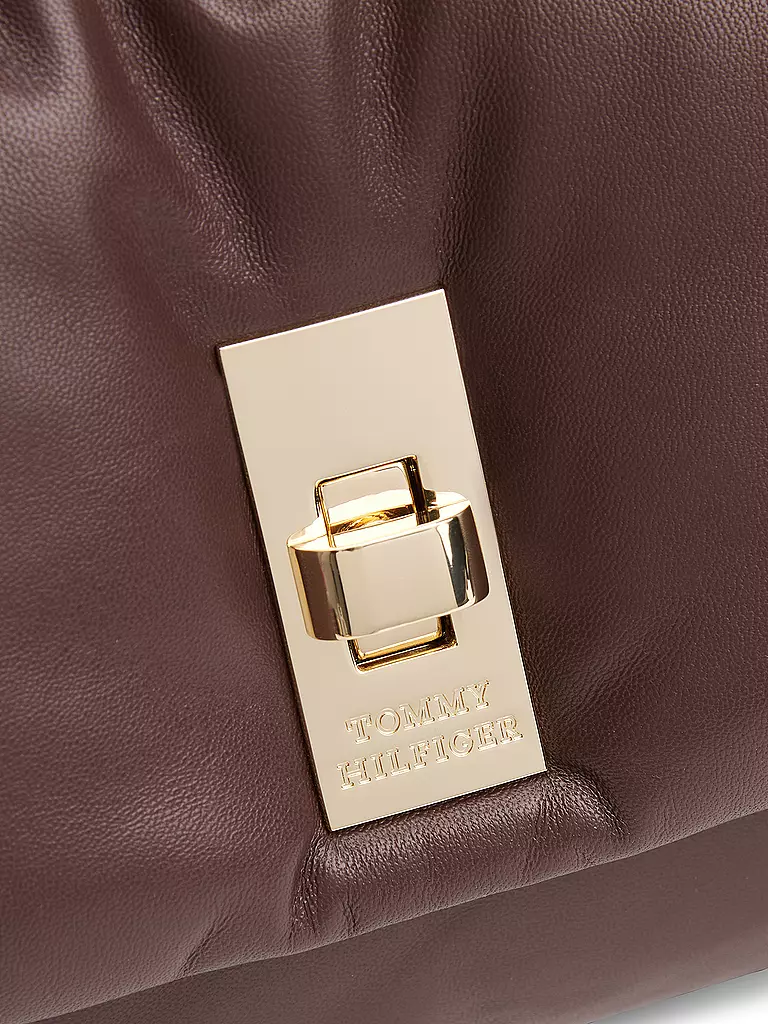 TOMMY HILFIGER | Henkeltasche | braun