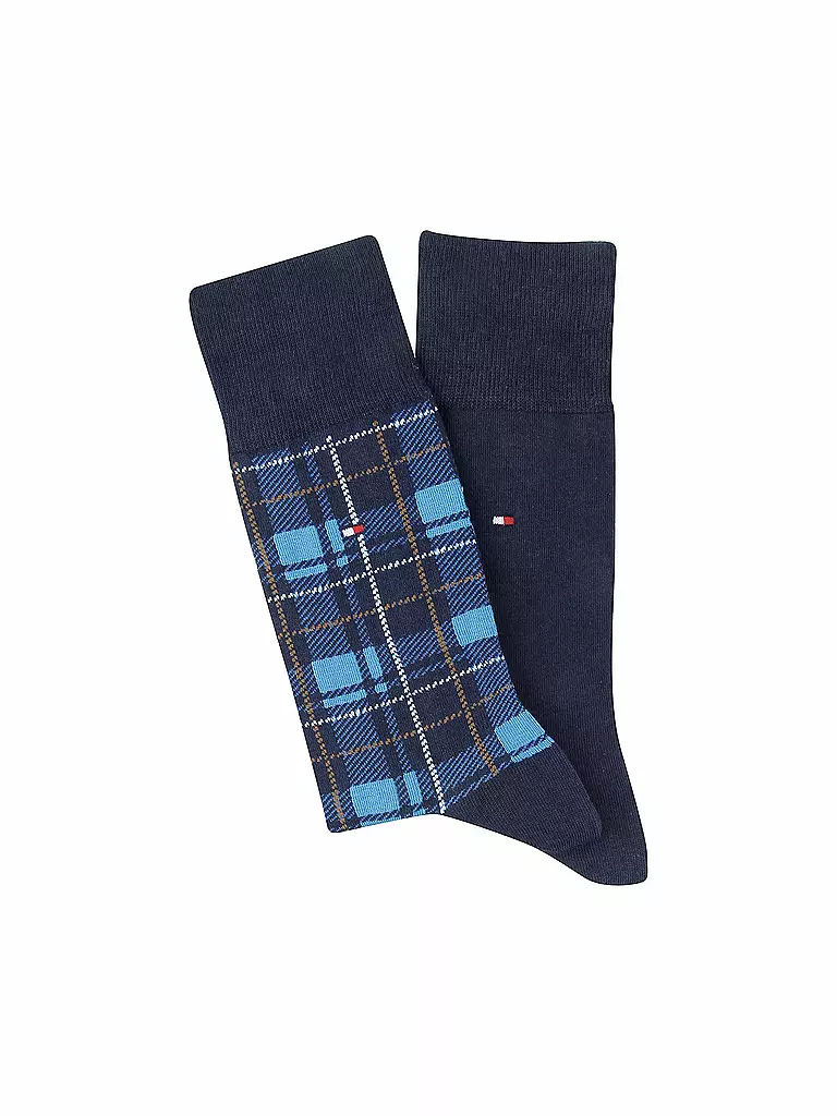 TOMMY HILFIGER | Herren Socken 2er Pkg ( navy )  | blau