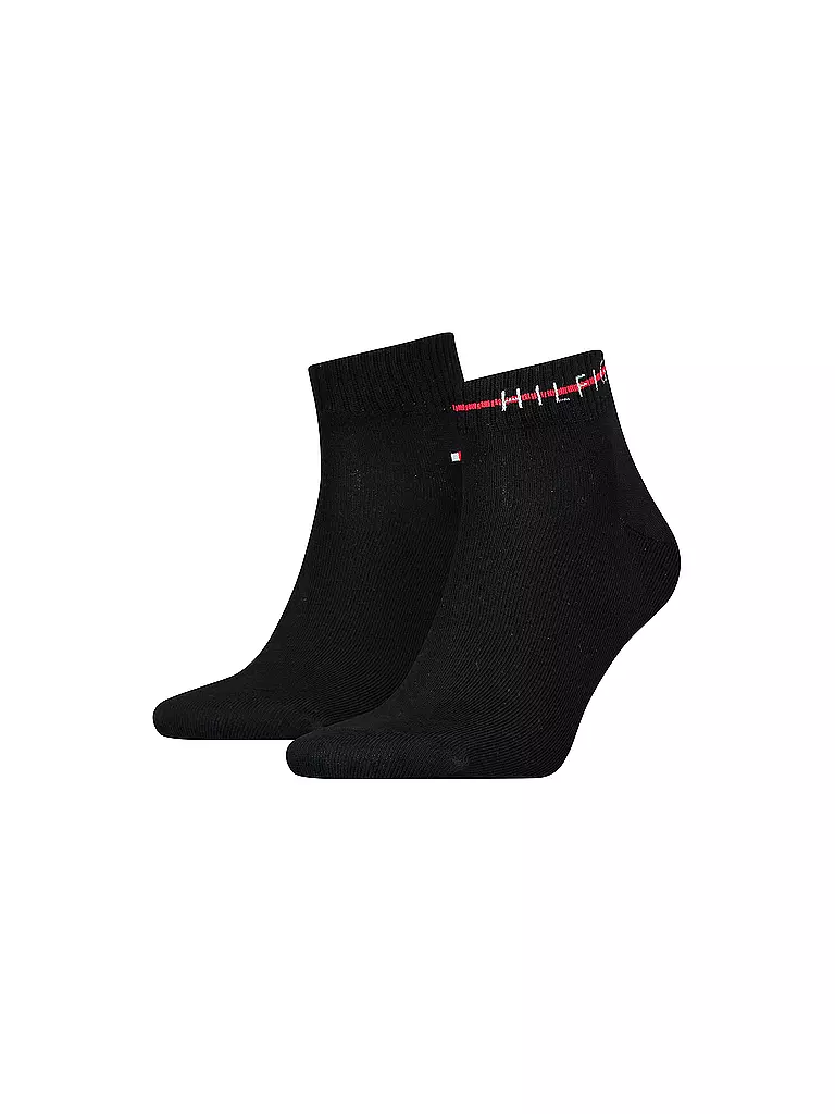 TOMMY HILFIGER | Herren Socken 2er Pkg black | schwarz