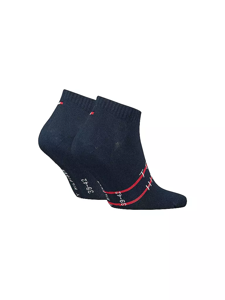 TOMMY HILFIGER | Herren Socken 2er Pkg navy | dunkelblau