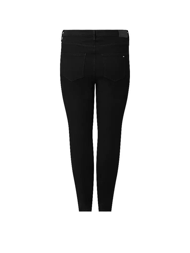 TOMMY HILFIGER | Highwaist Jeans Skinny Fit | schwarz